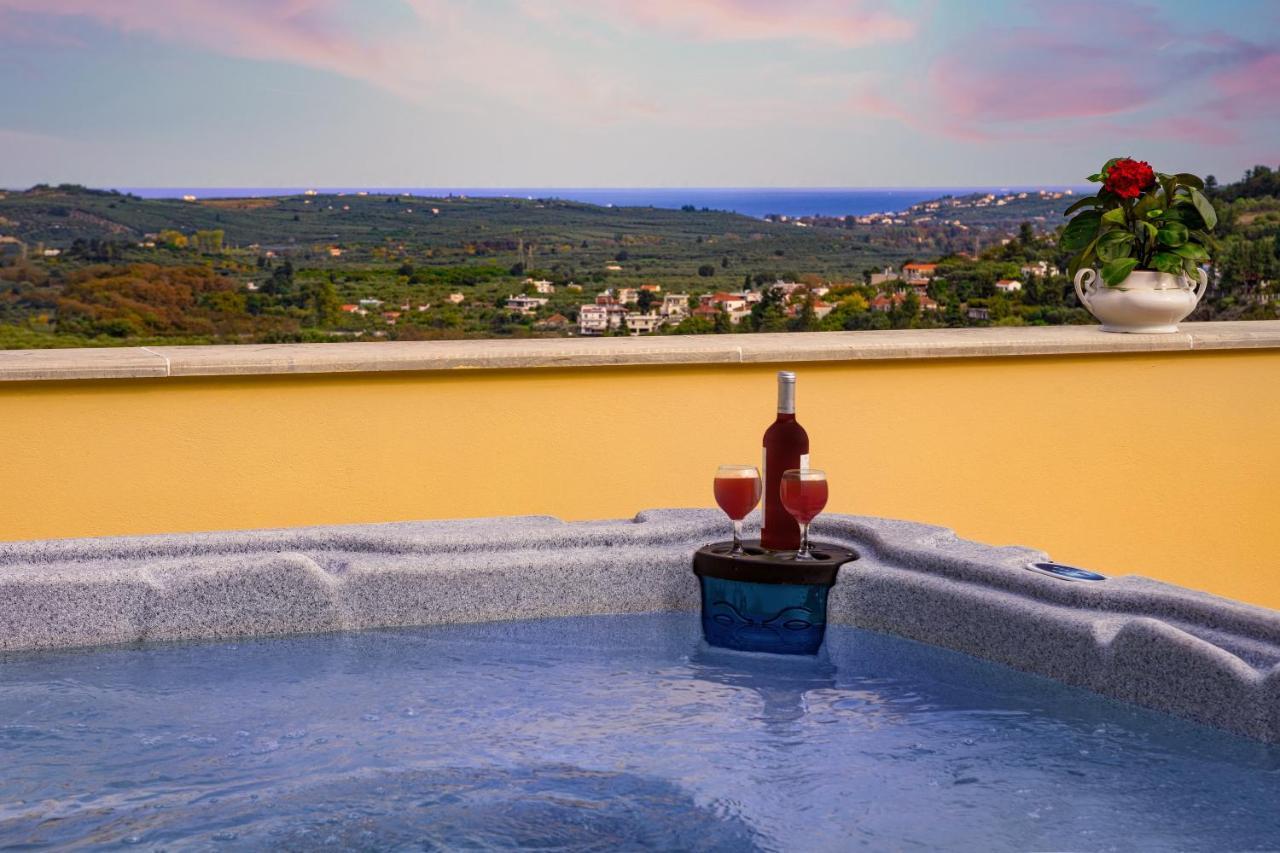 Villa Erontas - Private Heated Jacuzzi Makhairoí Extérieur photo