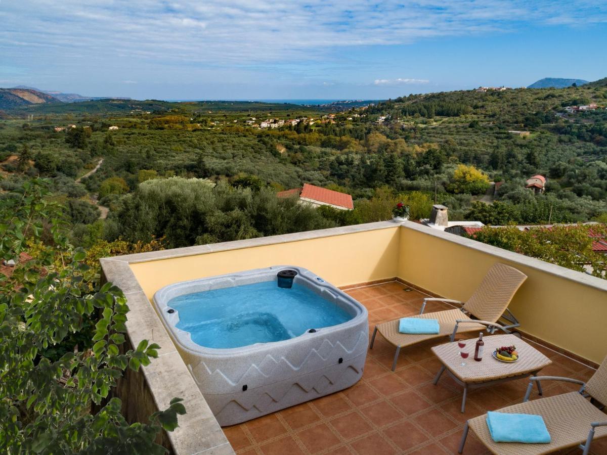 Villa Erontas - Private Heated Jacuzzi Makhairoí Extérieur photo